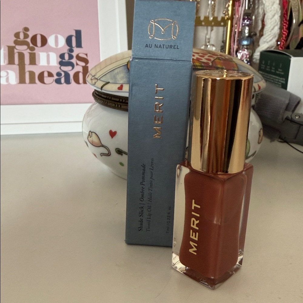 MERIT Shade Slick Tinted Lip Oil - Ombre Pommade